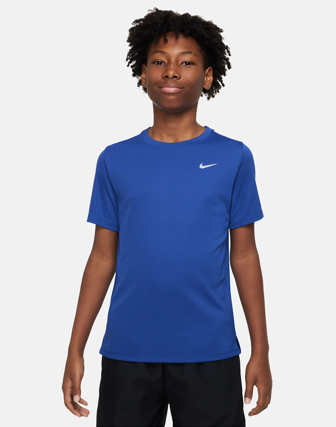 Nike Older Boys Miler T-Shirt - Blue | Life Style Sports IE