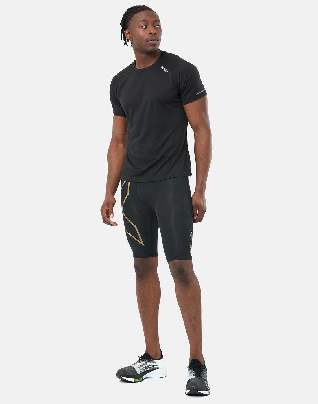 2XU Mens Light Speed Compression Shorts - Black