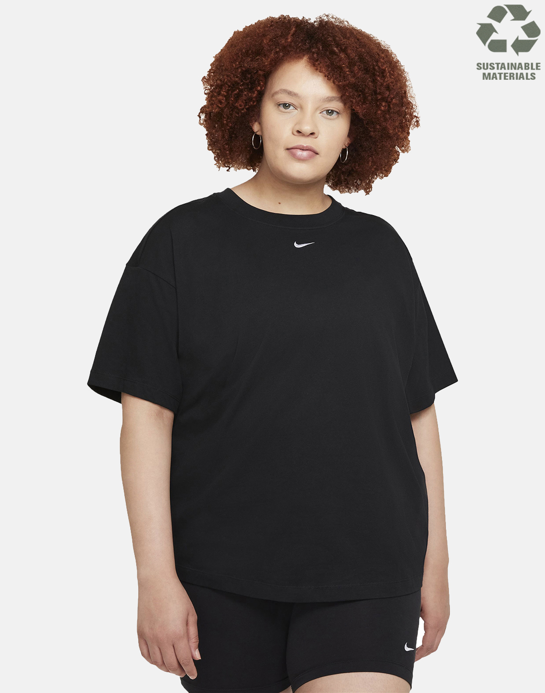 Nike Women Essential T-shirt - Black | Life Style Sports UK