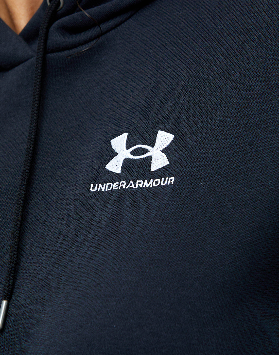 Under Armour Womens Essential Fleece Hoodie - Black | Life Style Sports IE