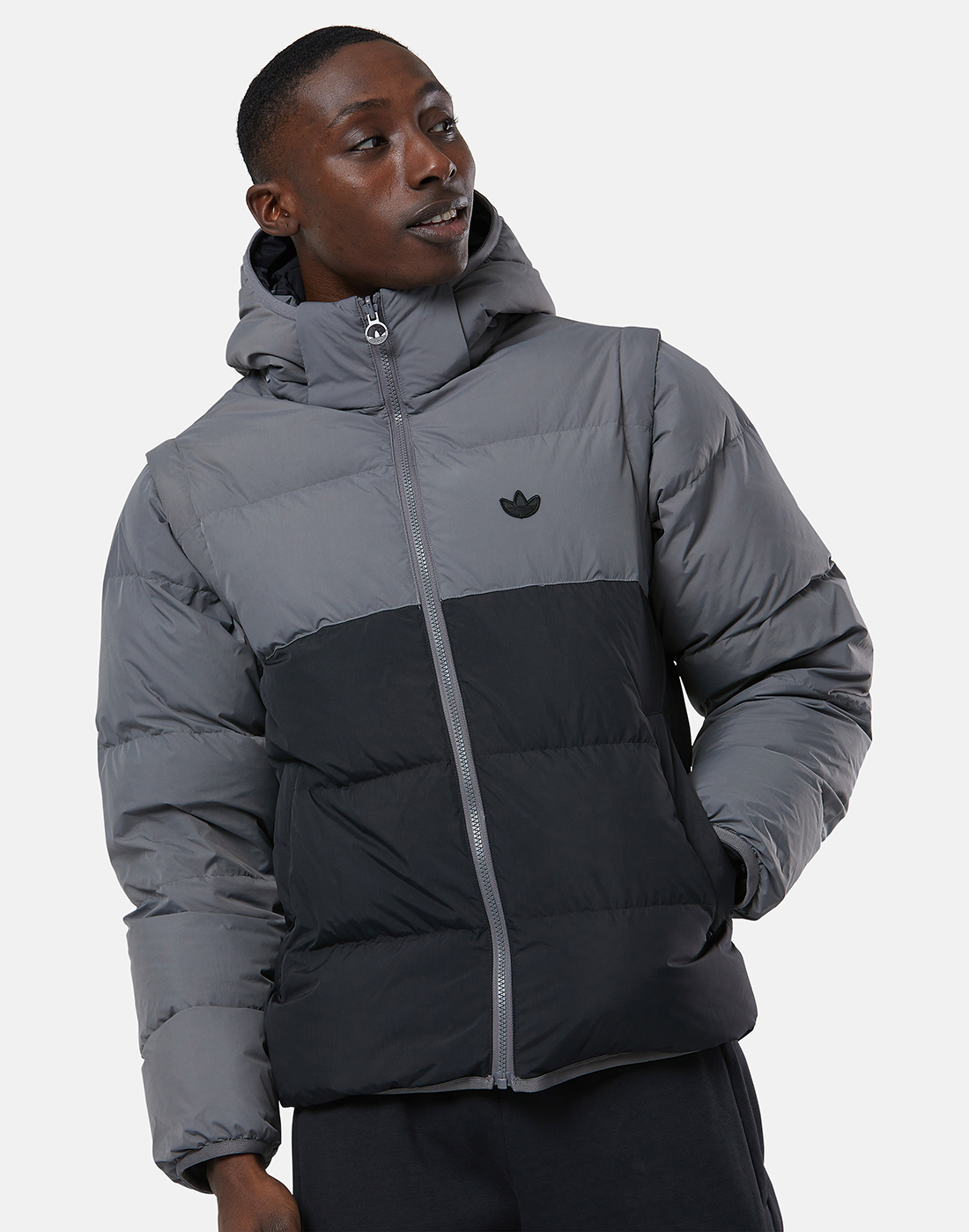 Paciencia Polvo estático adidas Originals Mens Regen Hooded Puffer Jacket - Black | Life Style  Sports IE