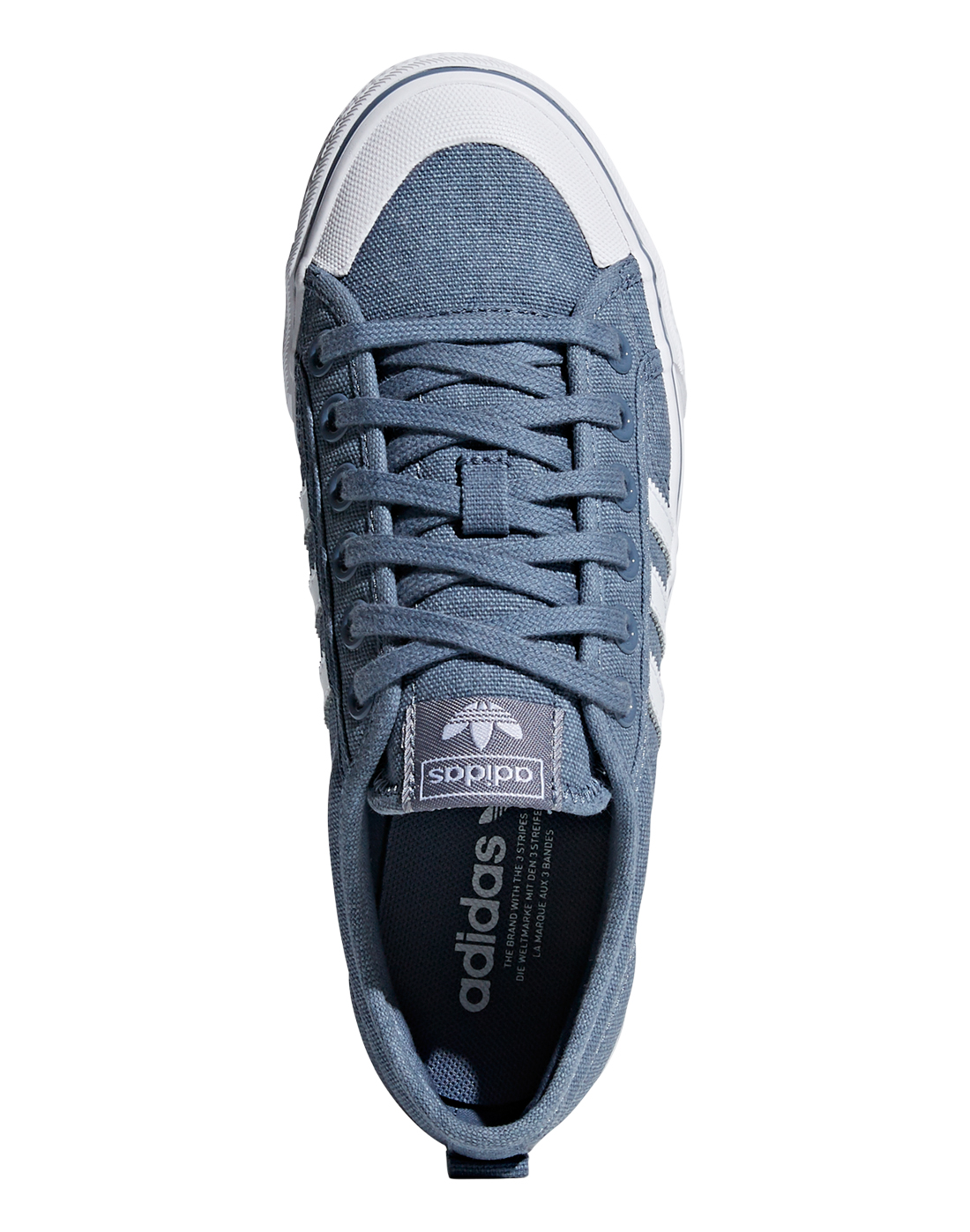 adidas Originals Womens Nizza - Blue | Life Style Sports IE