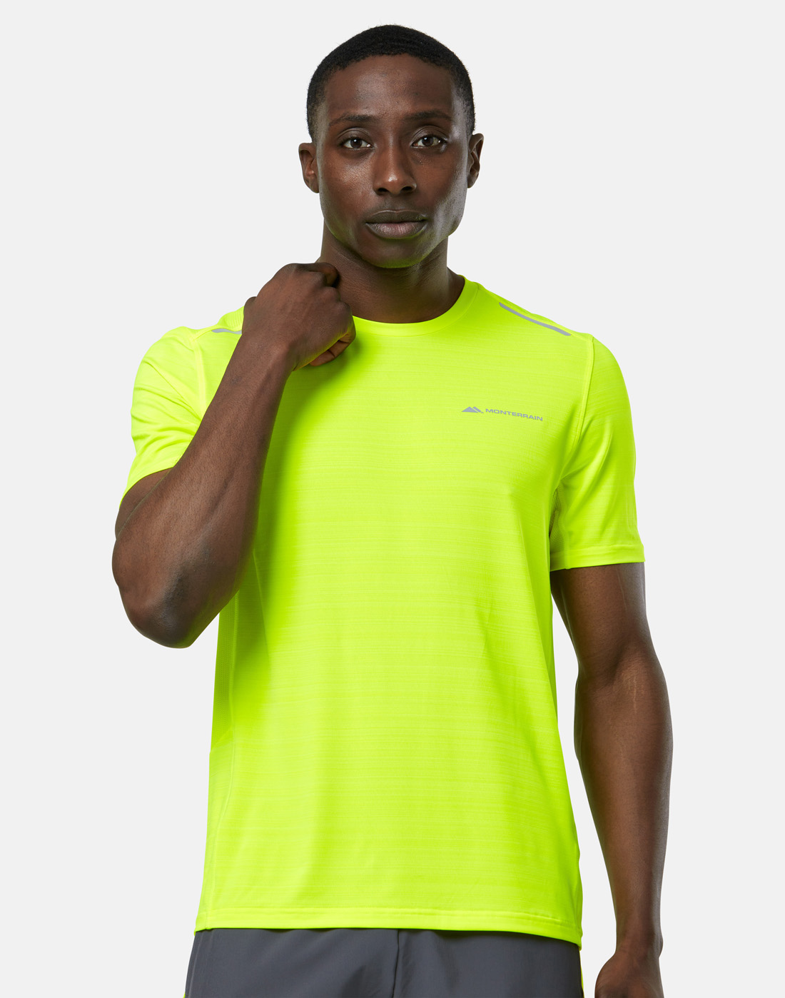 Monterrain Mens Lyder 2.0 T-Shirt - Yellow | Life Style Sports IE