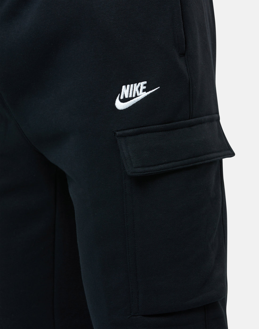 Nike Mens Fleece Cargo Pants - Black | Life Style Sports IE