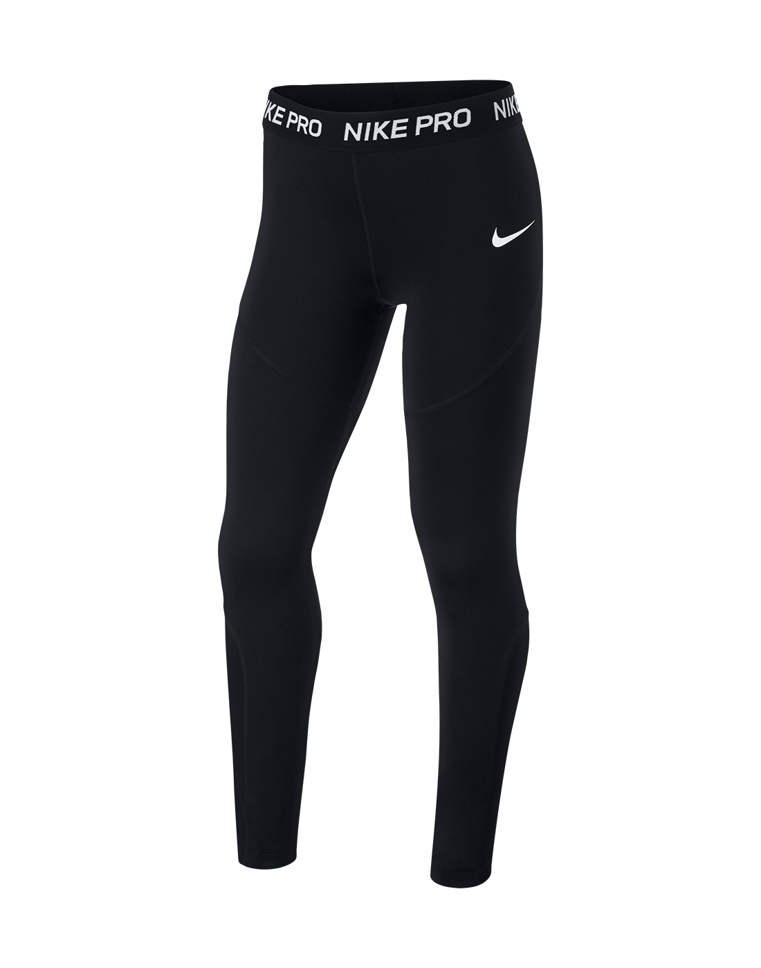 Girl's Black Nike Pro Tights | Life Style Sports