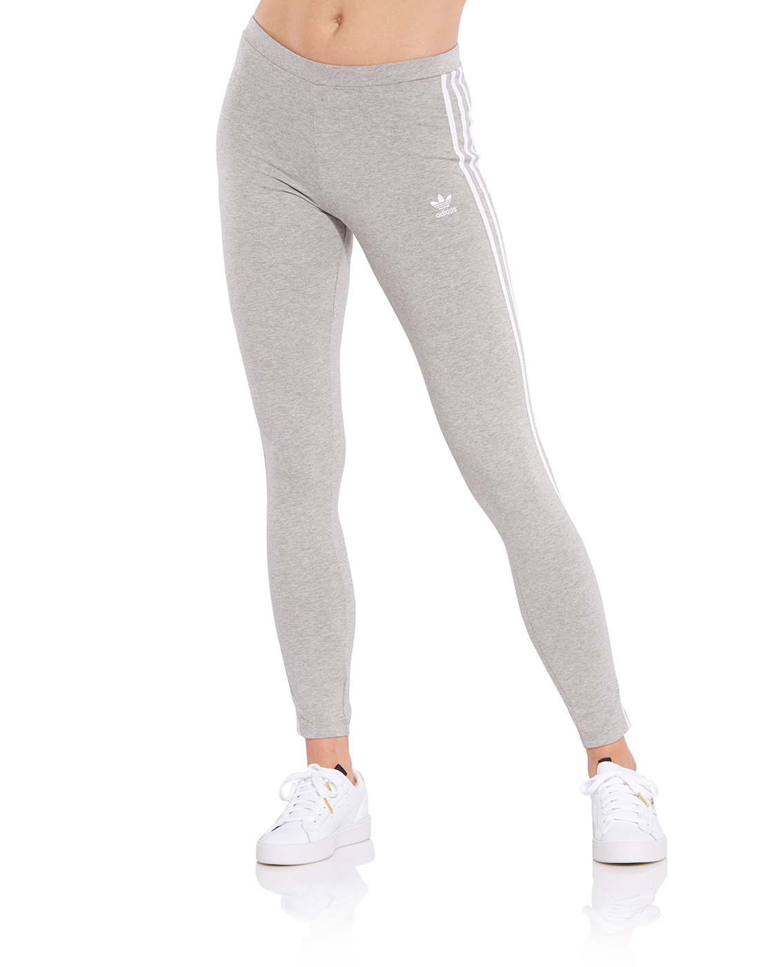 adidas side stripe leggings