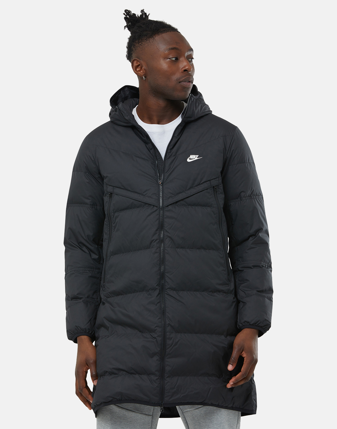 Nike Mens Windrunner Parka Jacket - Black | Life Style Sports UK