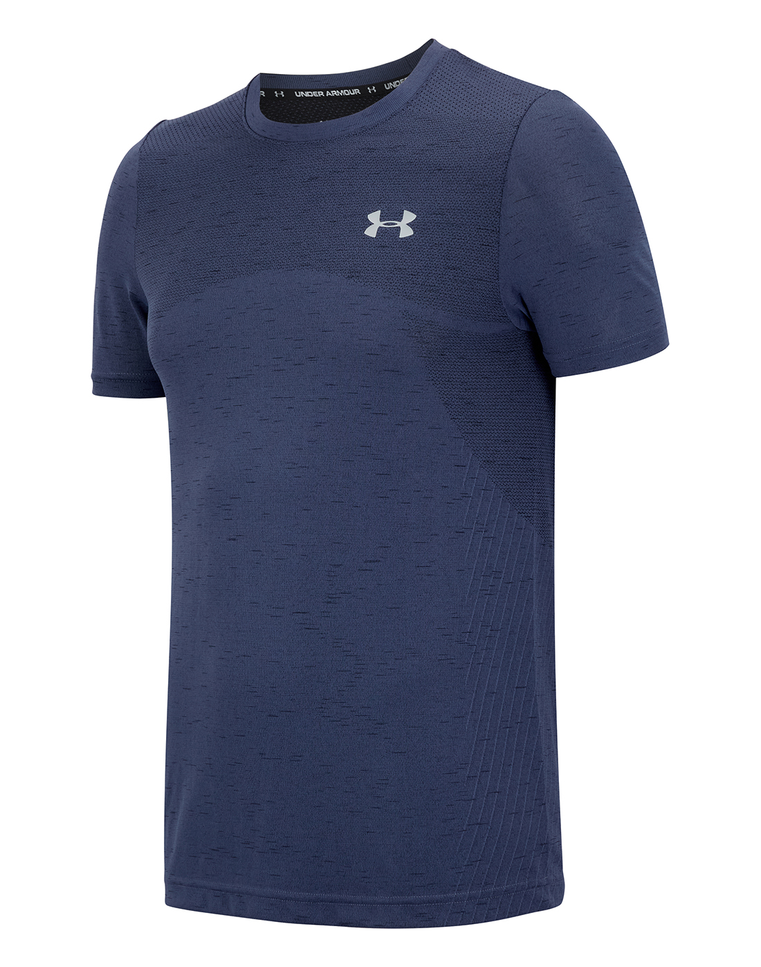 Under Armour Mens Seamless T-shirt - Blue | Life Style Sports IE
