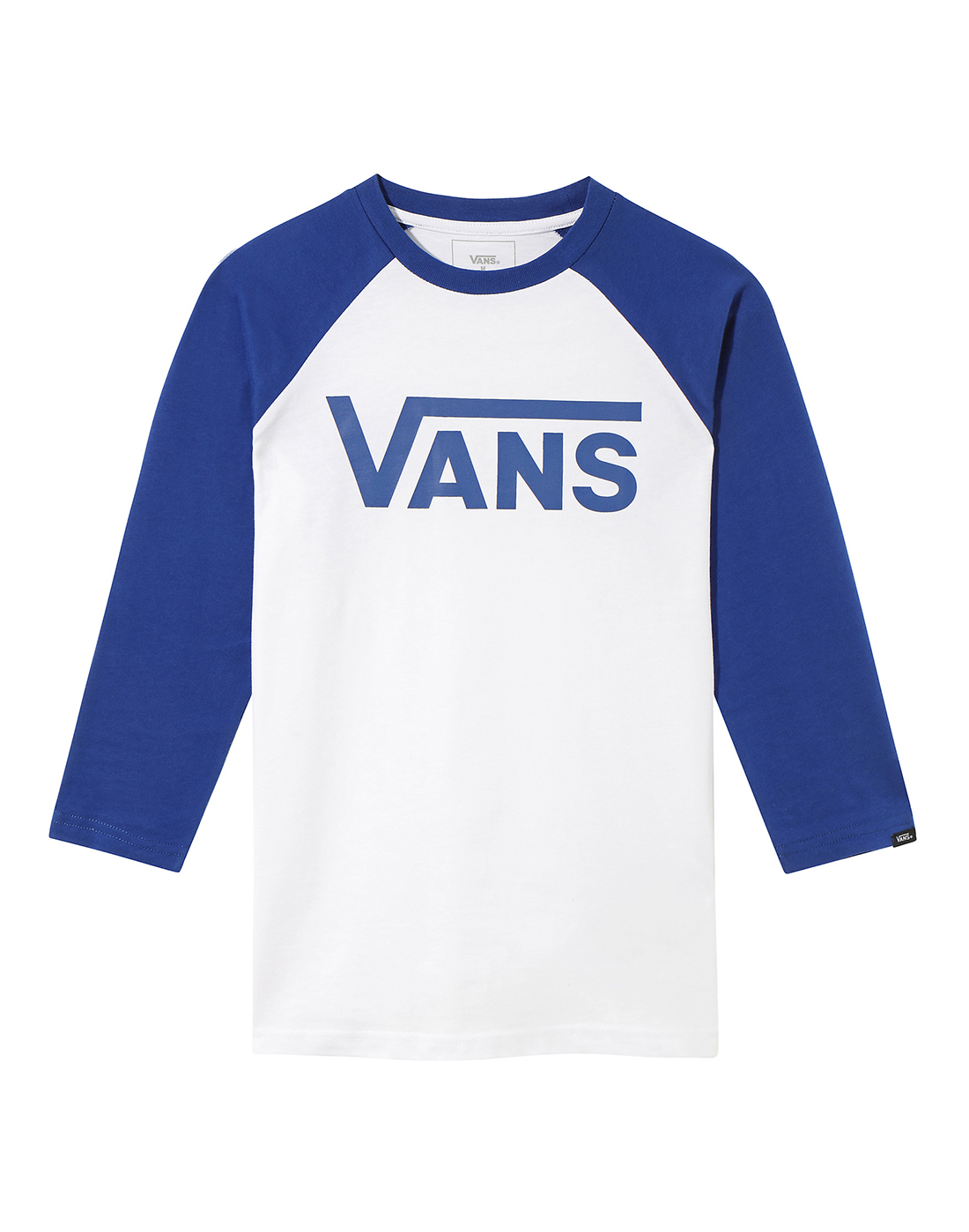 Vans Older Boys Raglan T-Shirt - White | Life Style Sports EU