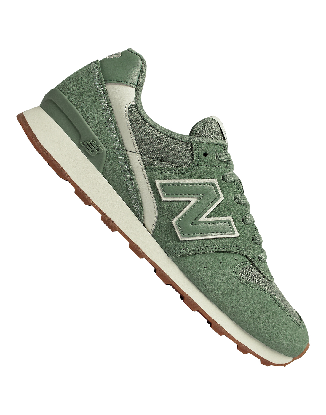 womens new balance dark green 996 trainers