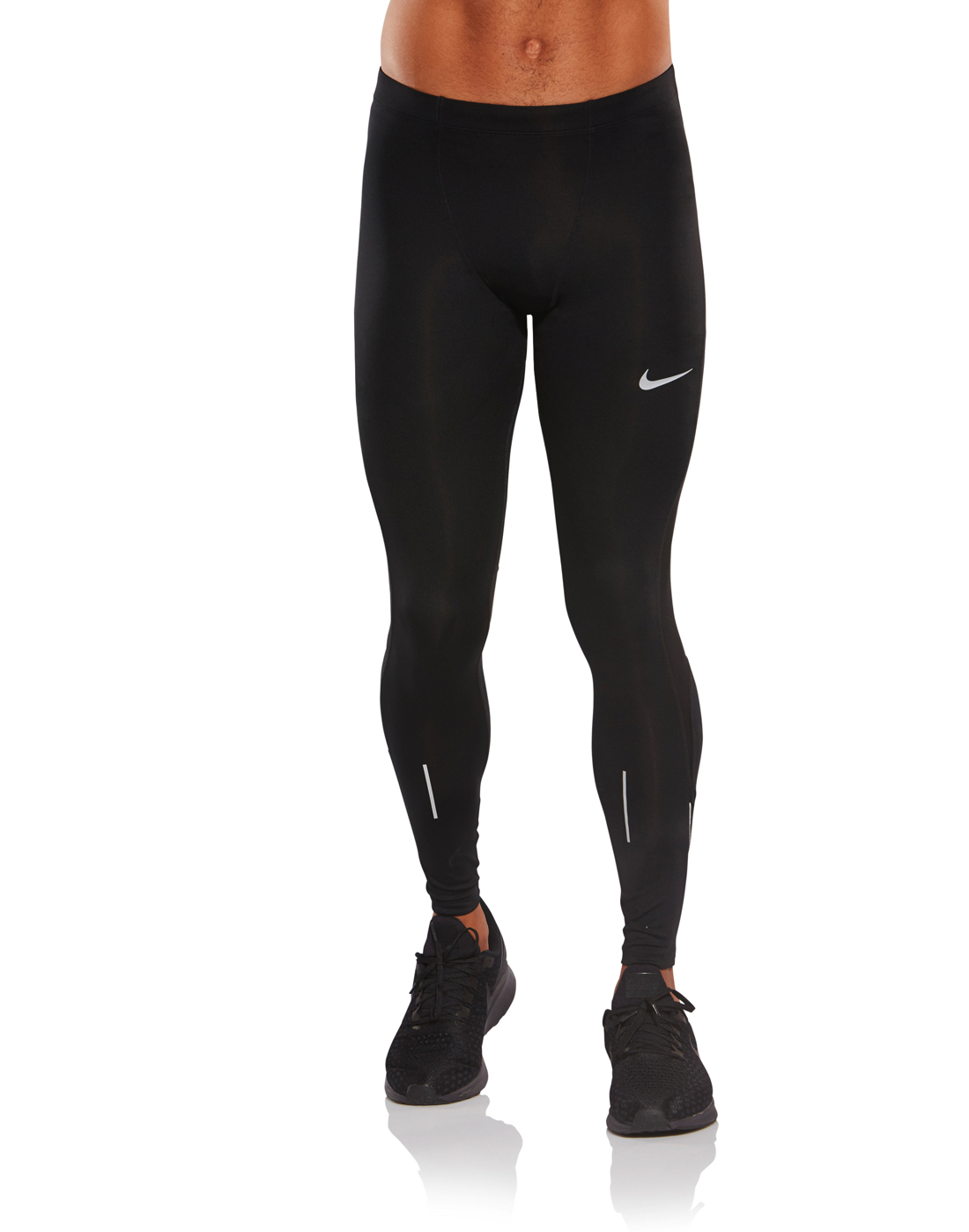 Nike Mens Power Run Tights - Black