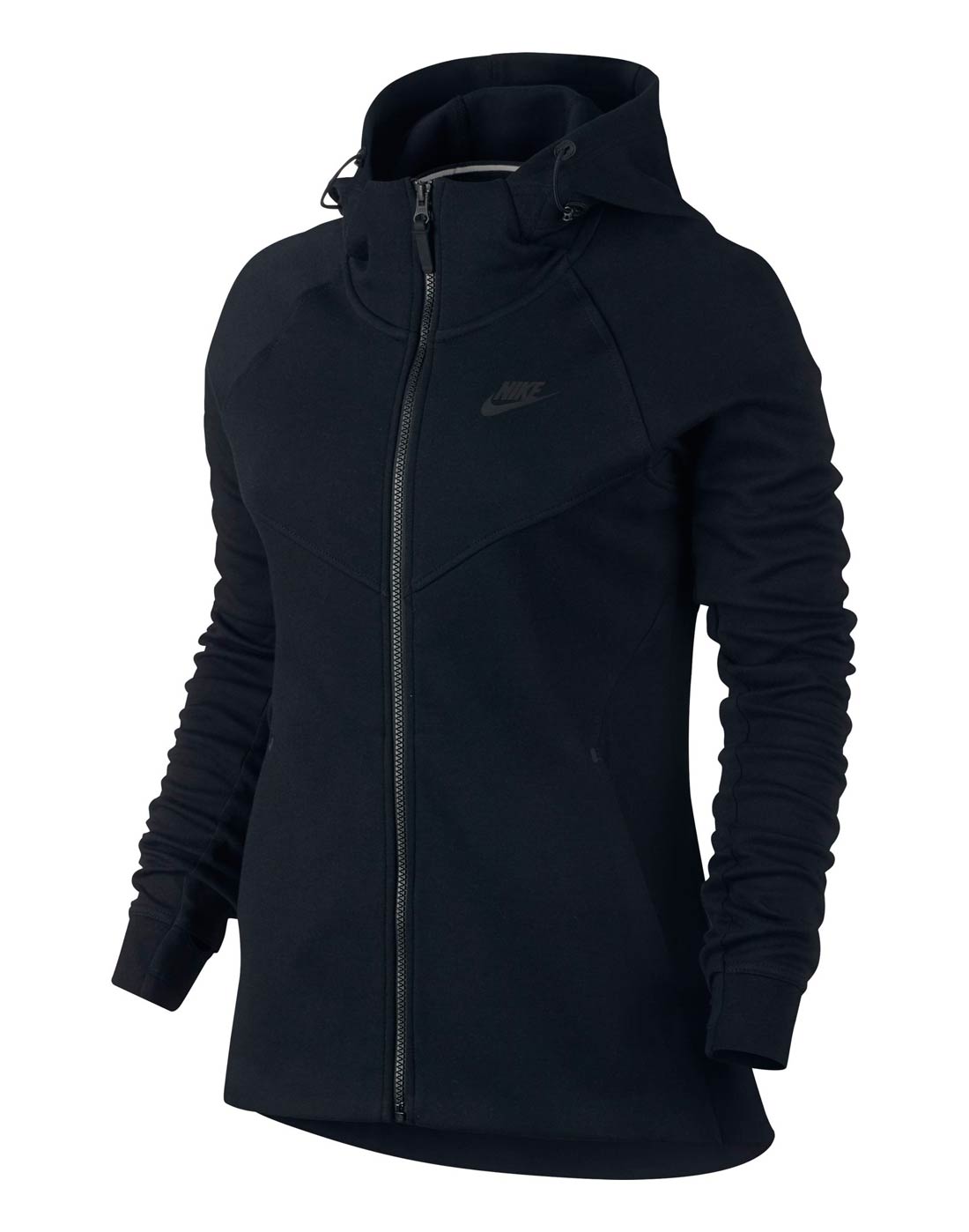 Nike Womens Tech Fleece Hoody - Black | Life Style Sports EU