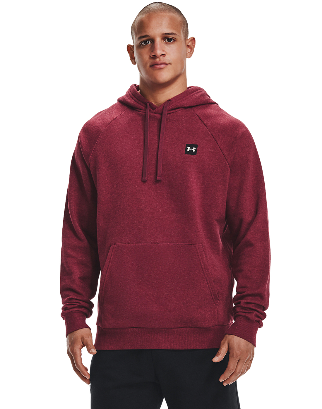 Under Armour Mens Rival Fleece Hoodie - Red | Life Style Sports IE