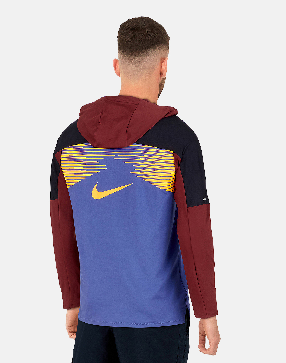 Nike Mens Trail Element Hoodie - Purple Life Style UK