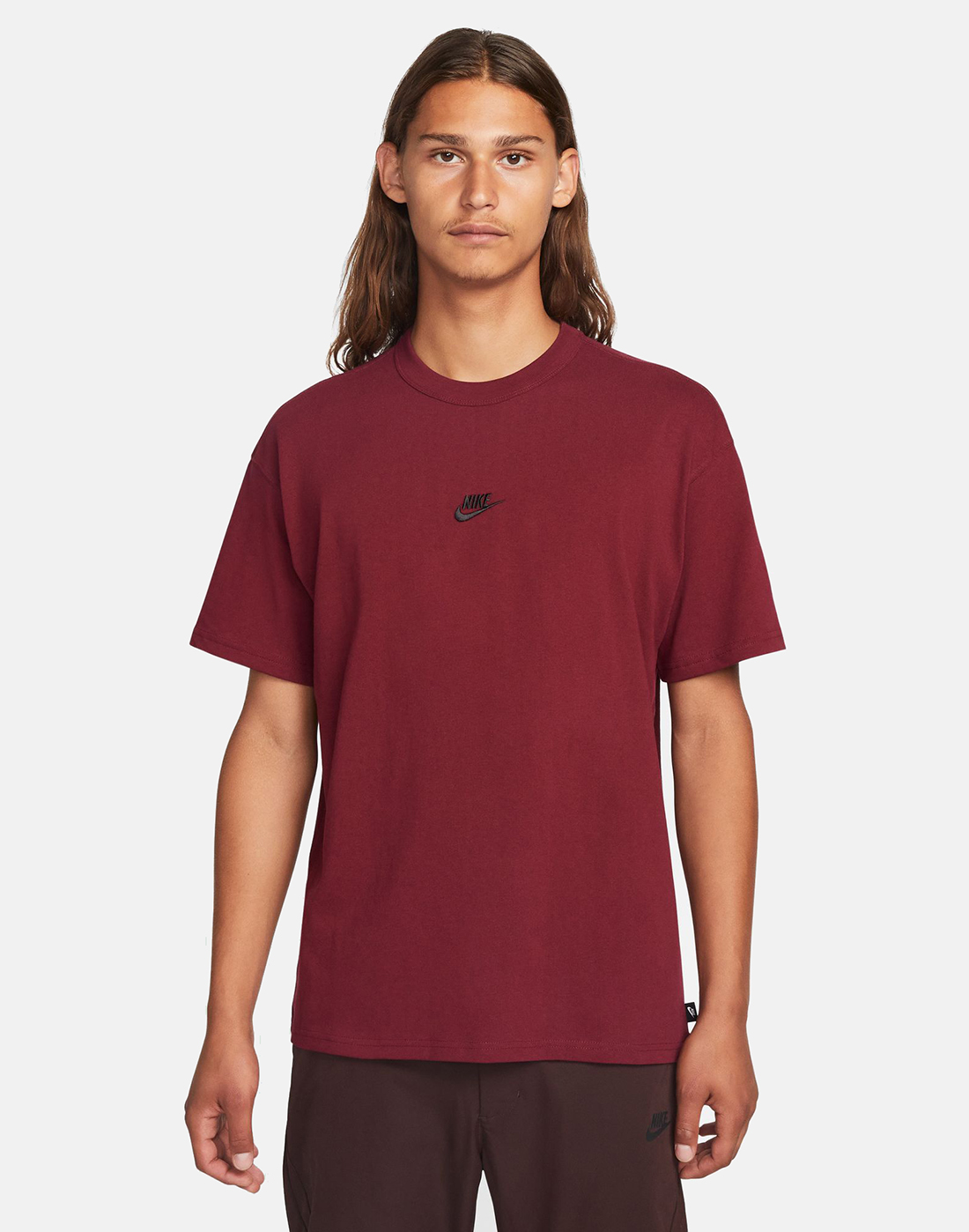 Nike Mens Premium Essential T-Shirt - Red | Life Style Sports UK
