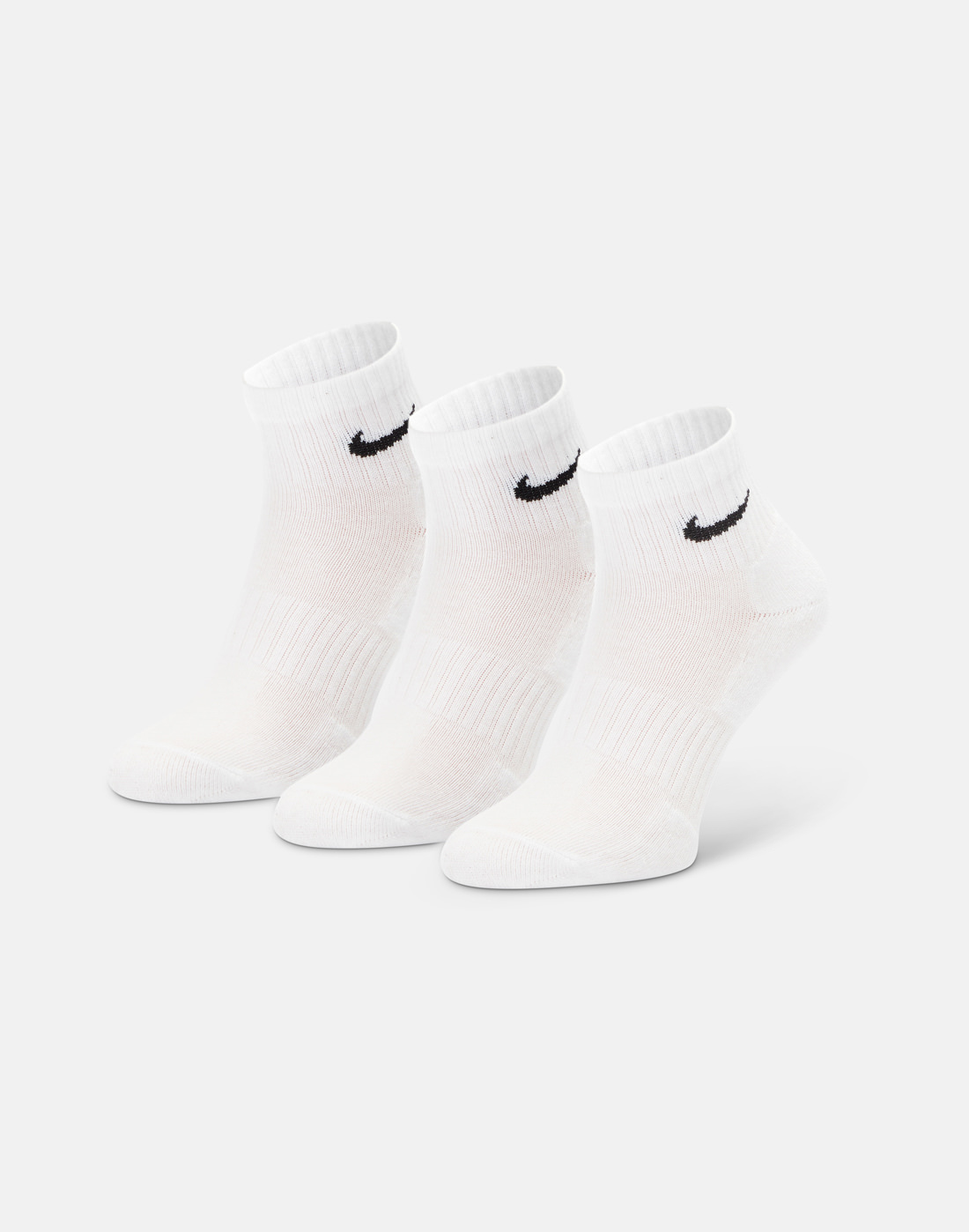 Nike Everyday 3 Pack Dri-FIT Cushion Ankle Socks - White | Life Style ...