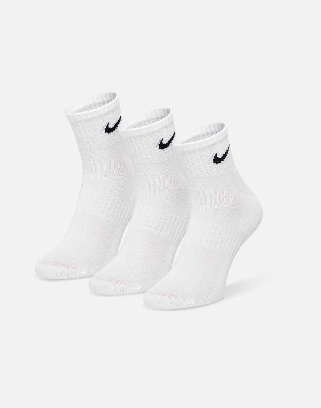 Nike Everyday 3 Pack Dri-FIT Cushion Ankle Socks - White | Life Style ...