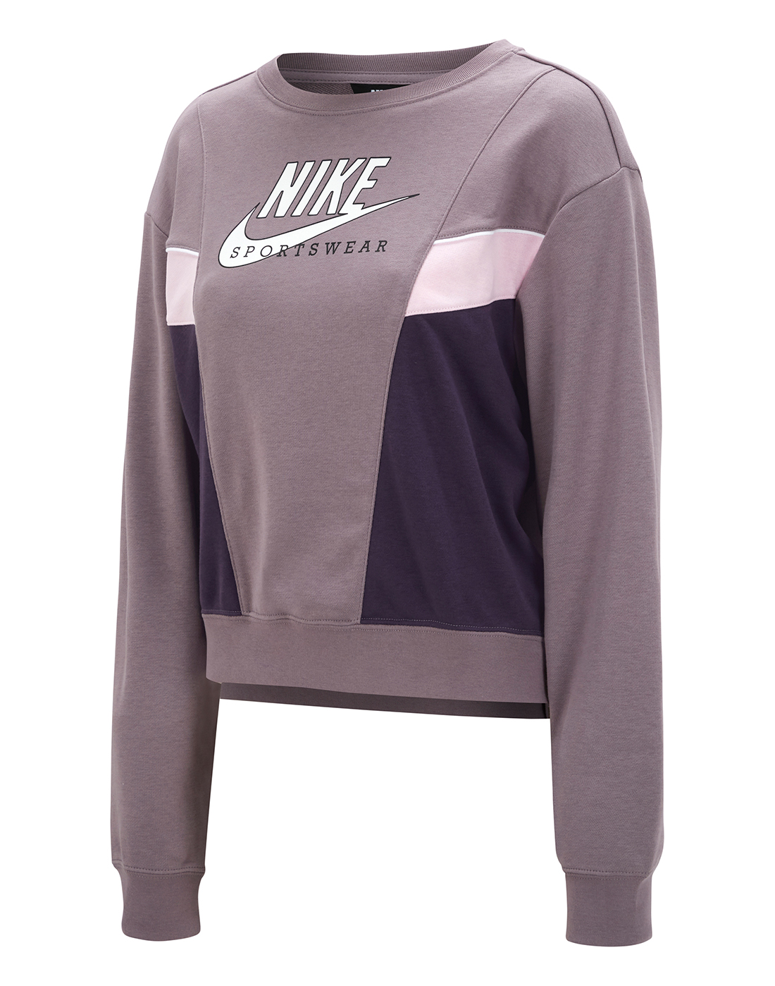 nike heritage crew sweatshirt womens