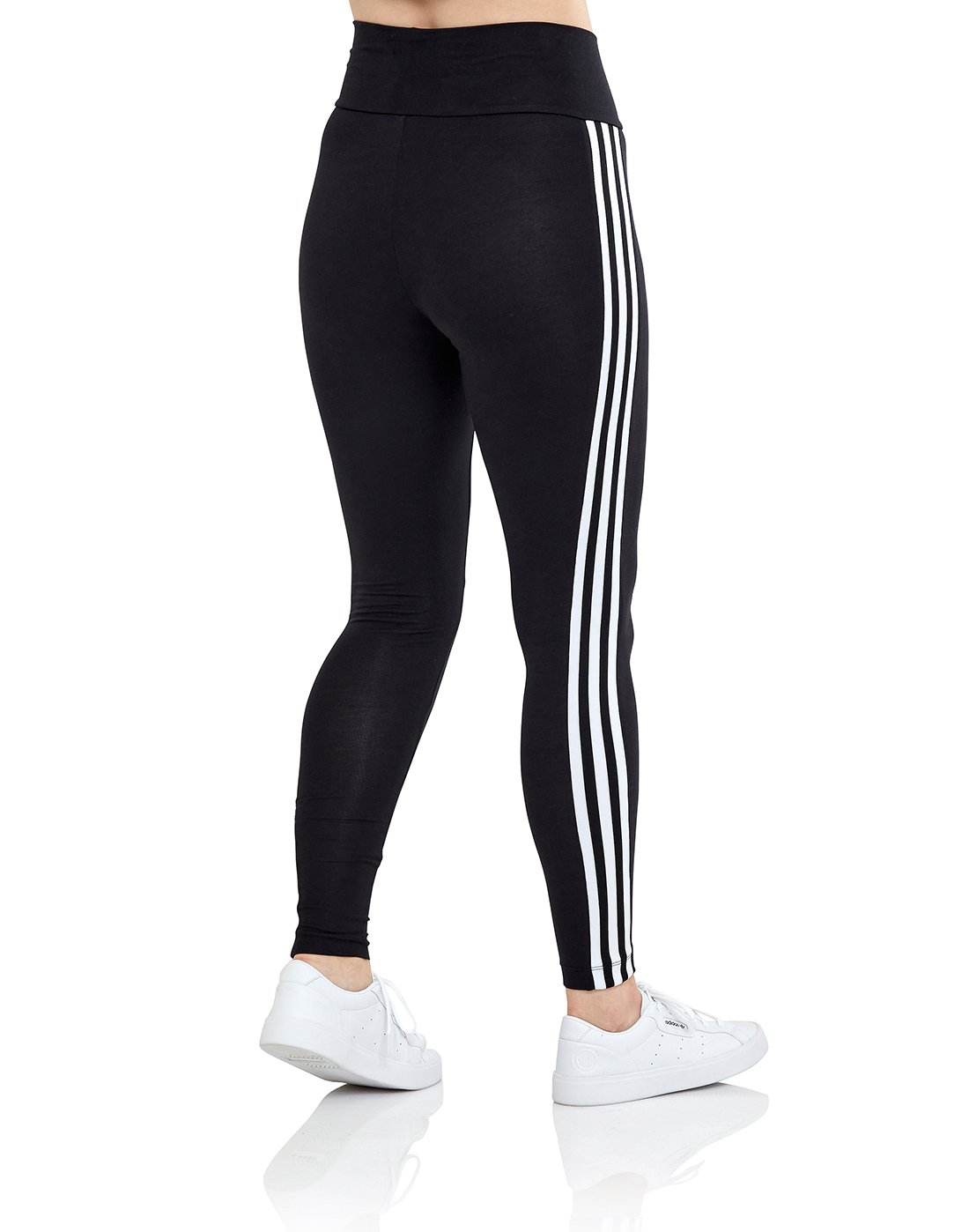 adidas Originals Womens High Waist Leggings - Black