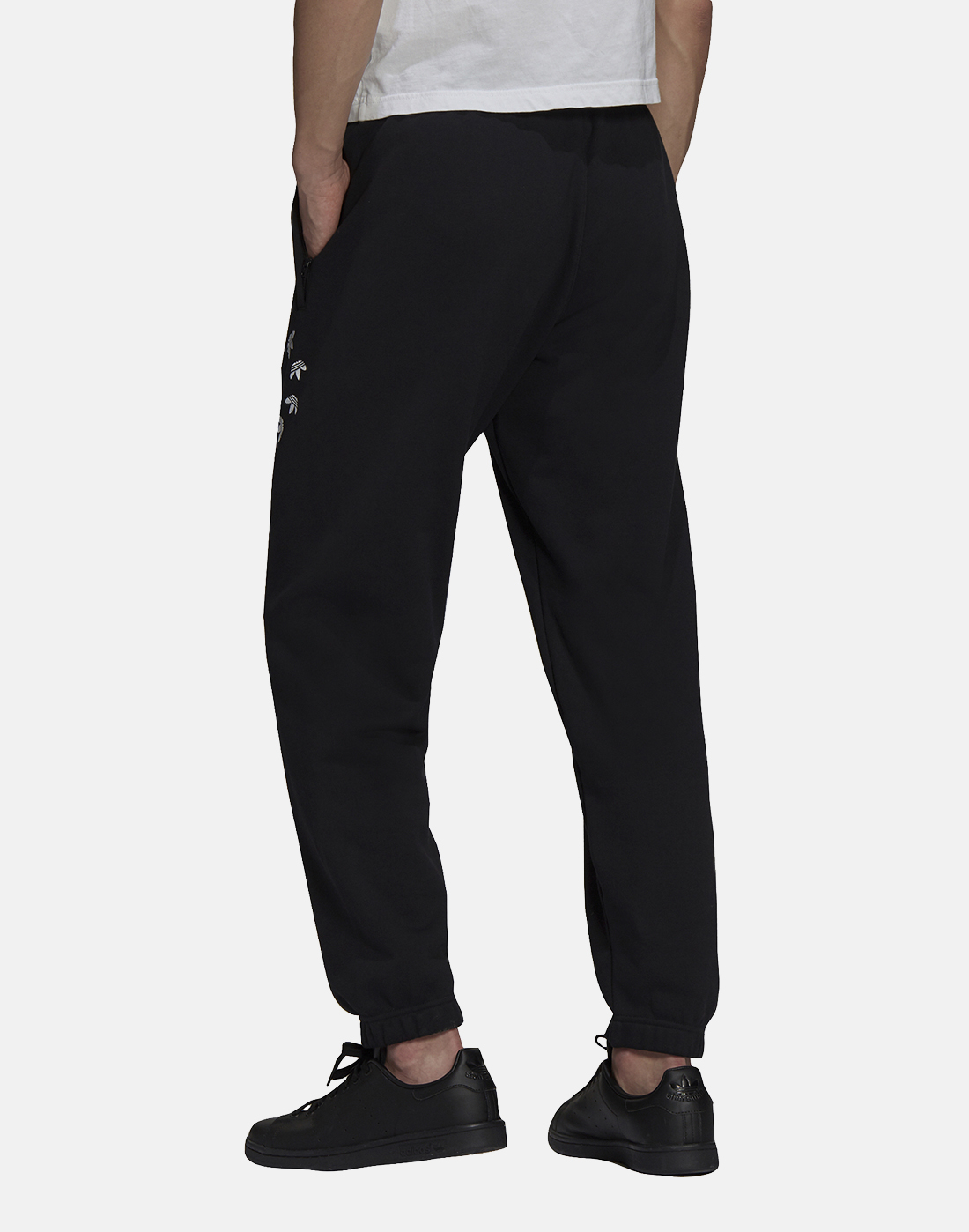 adidas Originals Mens Bold Logo Sweat Pants - Black | Life Style Sports IE