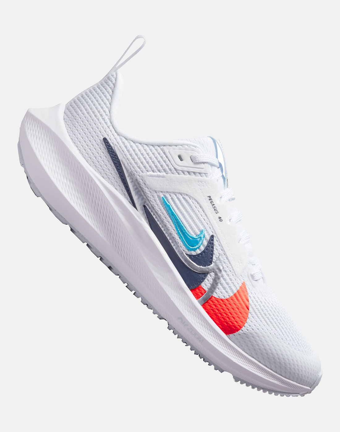 Nike Older Kids Air Zoom Pegasus 40 - White | Life Style Sports UK