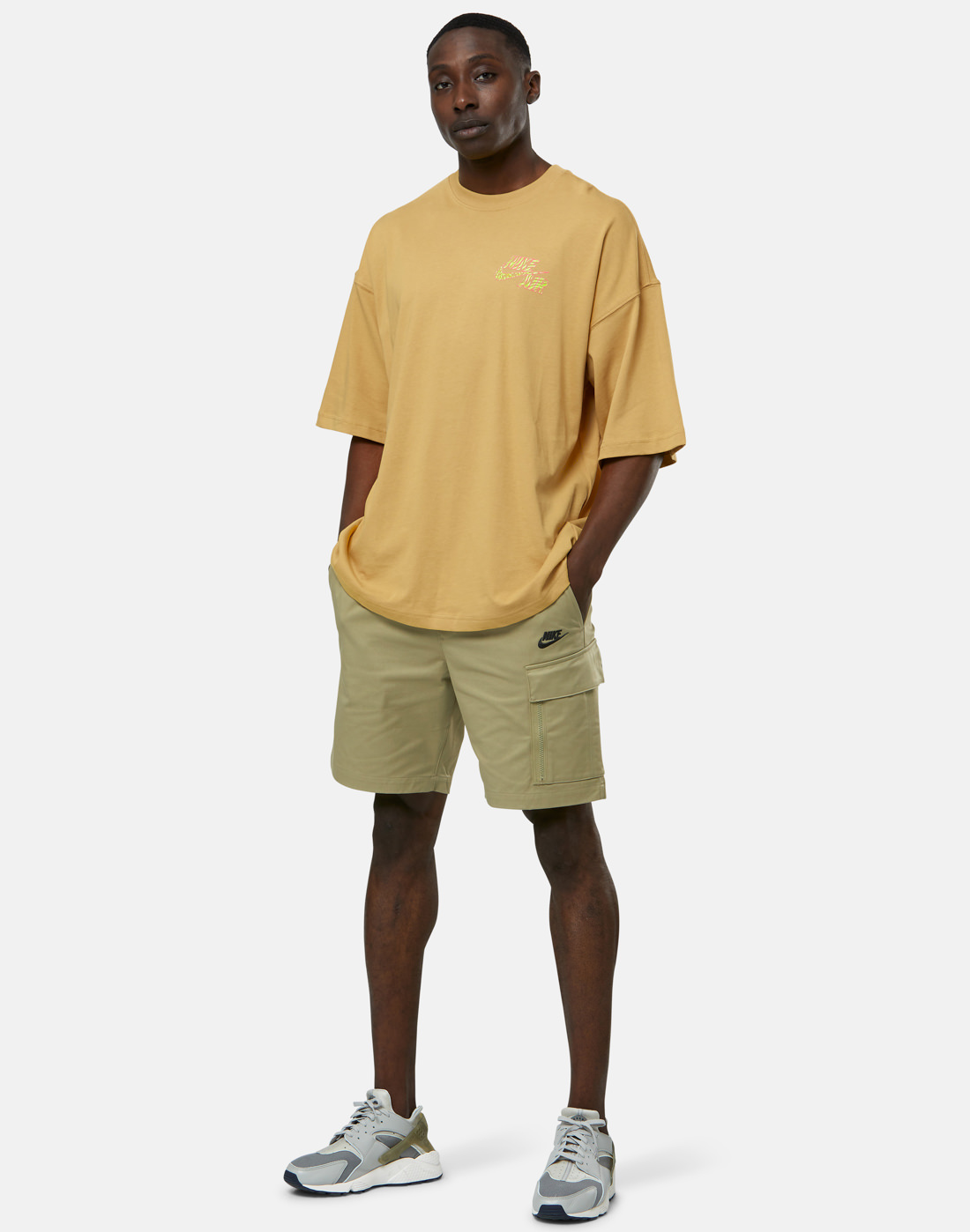 Nike Mens Bandriff T-shirt - Brown | Life Style Sports IE