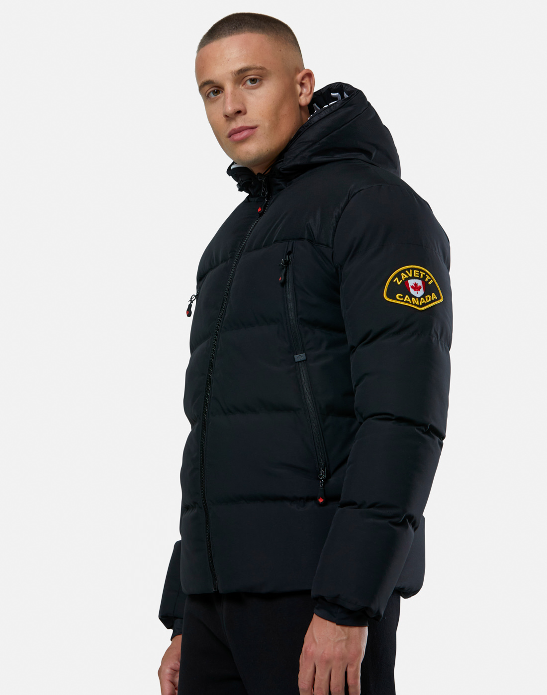 Zavetti Canada Mens Malvini 2.0 Puffer Jacket - Black | Life Style ...