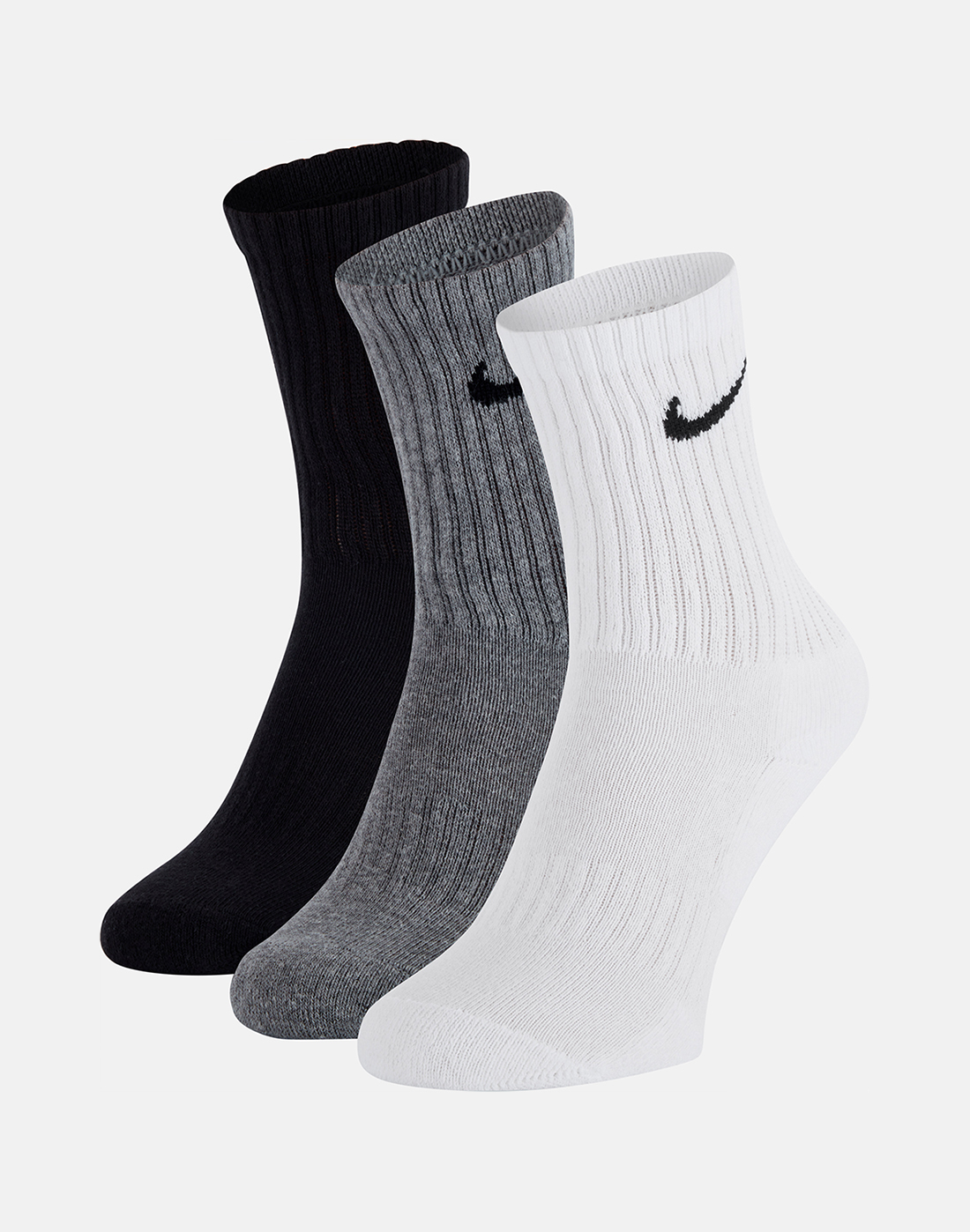 Nike Everyday 3 Pack Dri-FIT Cushion Crew Socks - Assorted | Life Style ...