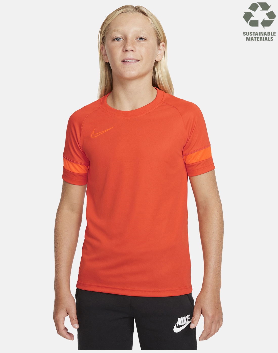 Nike Older Kids Dry Fit Academy T-shirt - Orange | Life Style Sports EU