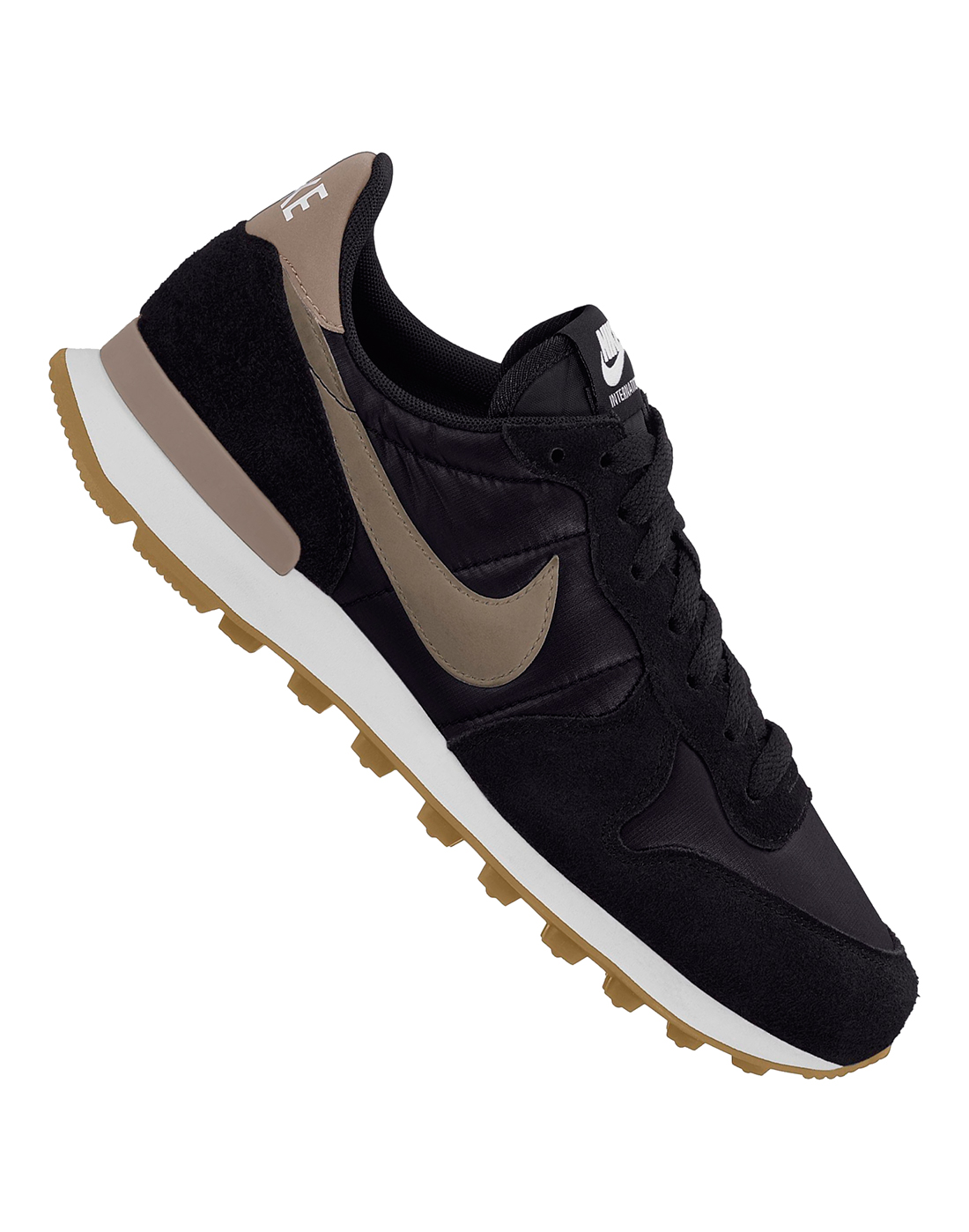 Women's Nike Internationalist Trainers | Black Life Sports