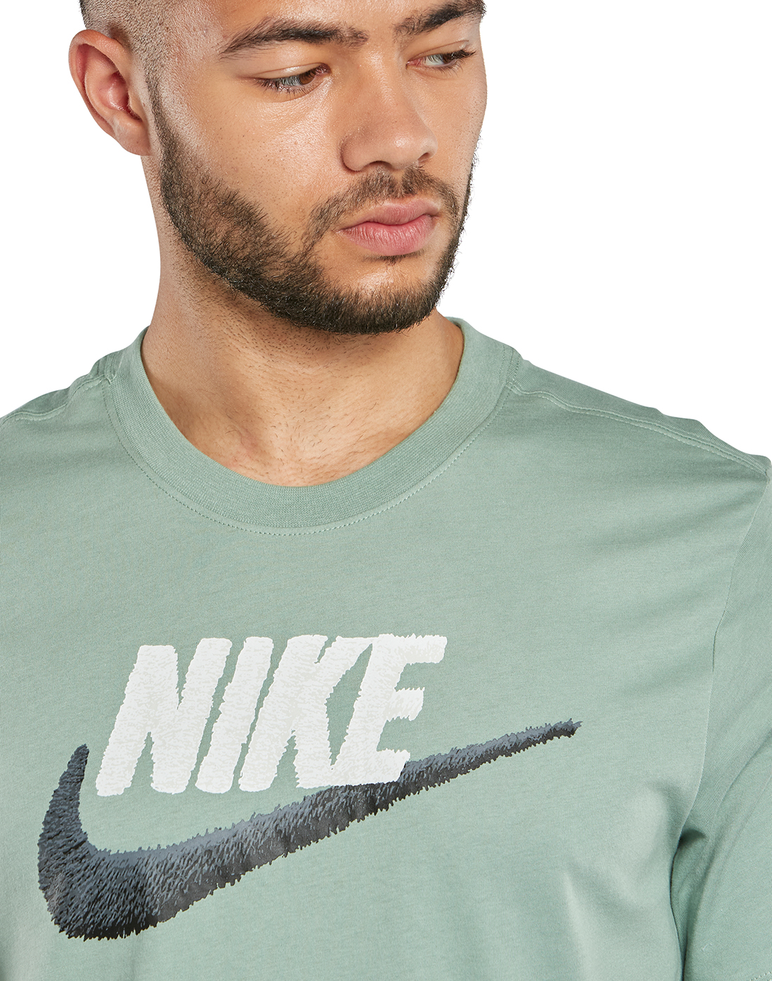 Nike Mens Brand Mark T-Shirt - Green | Life Style Sports IE