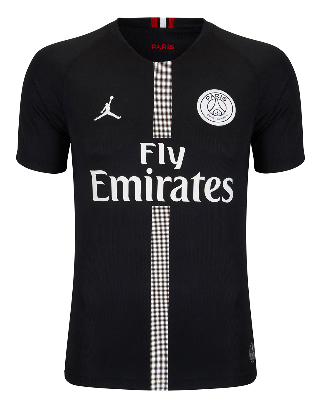 psg jordan jersey white