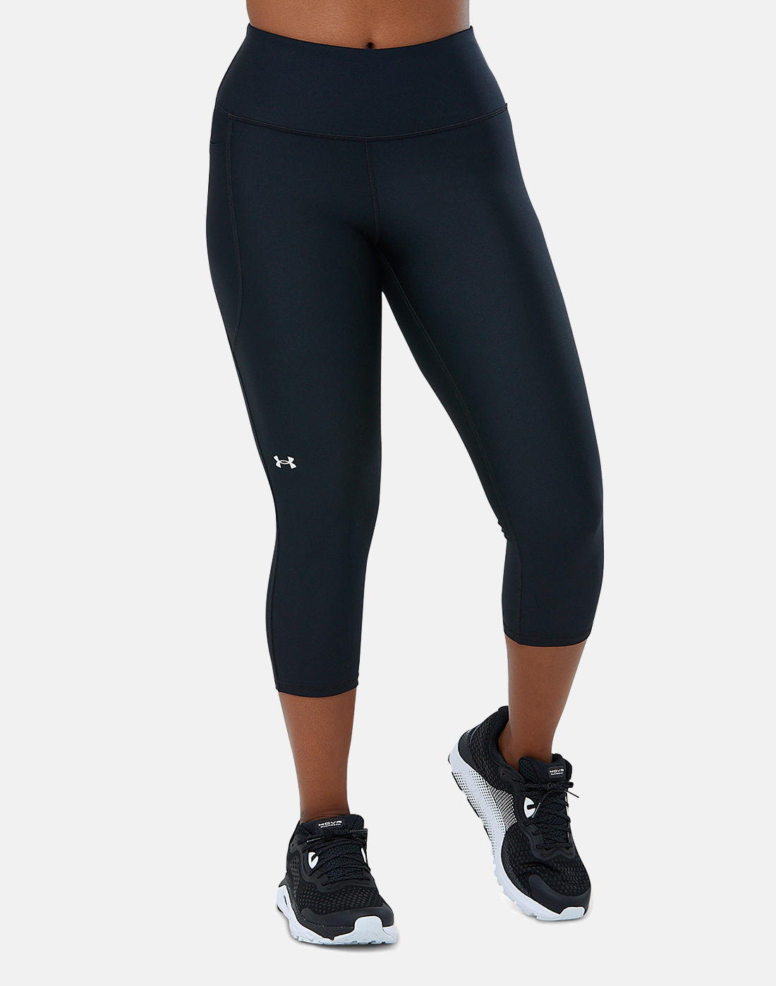 Under Armour Capri Leggings Women High Rise Gym Wear Size M 12 Medium 
