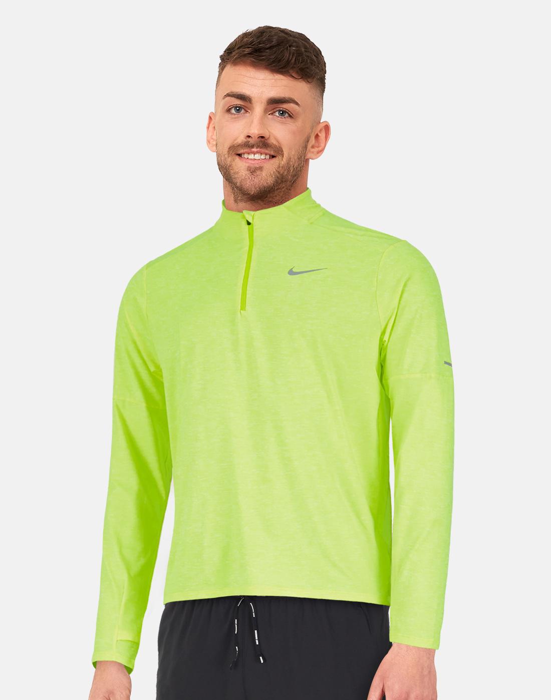 Nike Mens Element Half Zip - Green | Life Style Sports IE