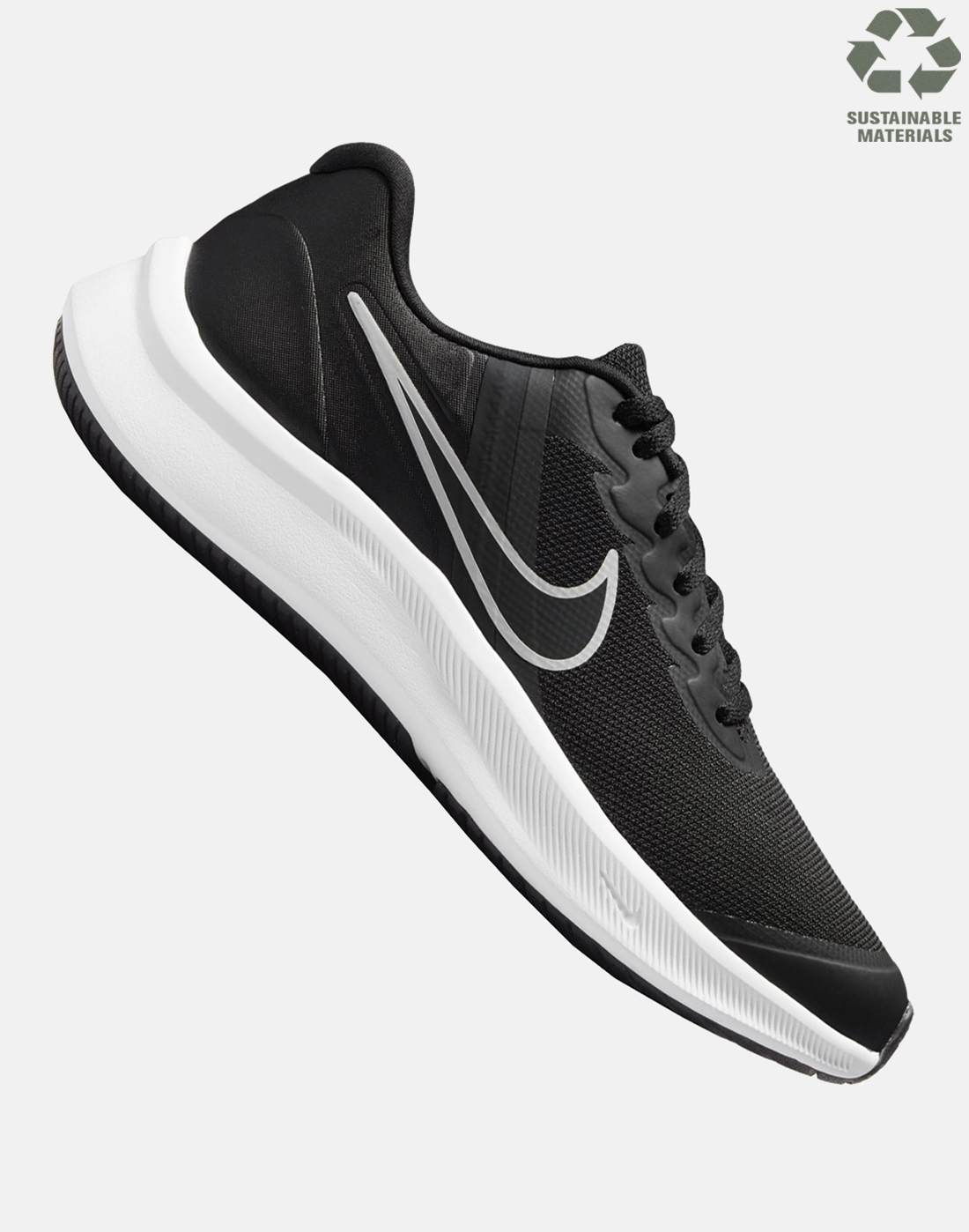 Nike Older Kids Star Runner 3 - Black | Life Style Sports IE