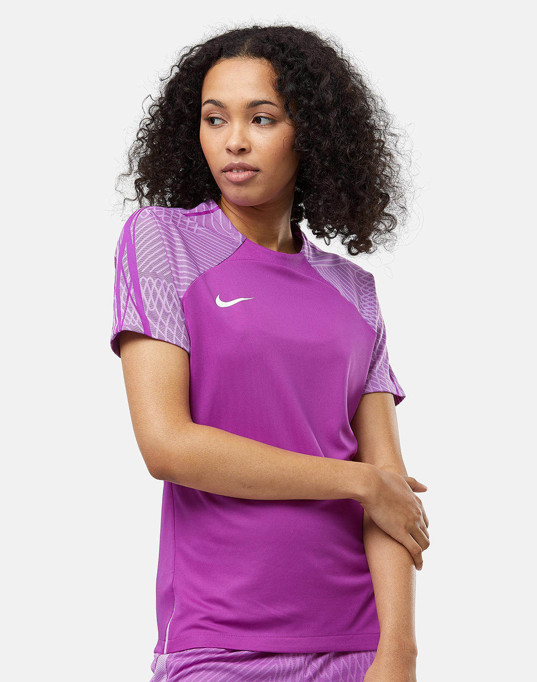 Nike Womens Strike T-Shirt - Purple | Life Style Sports IE