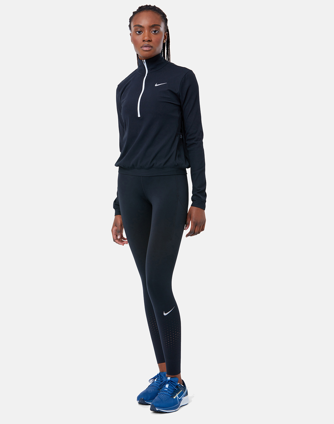 Pants and jeans Nike Epic Luxe W Running Leggings Black/ Reflective Silv