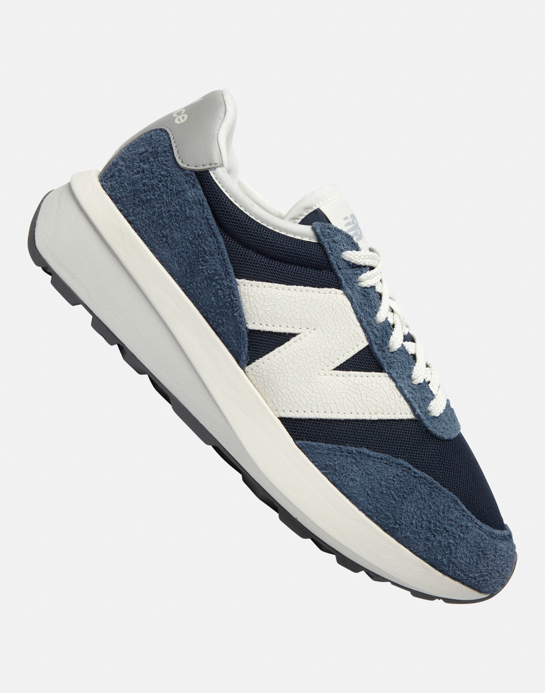 Men's New Balance 370 Trainers in Navy Blue | Size 8 | Nylon
