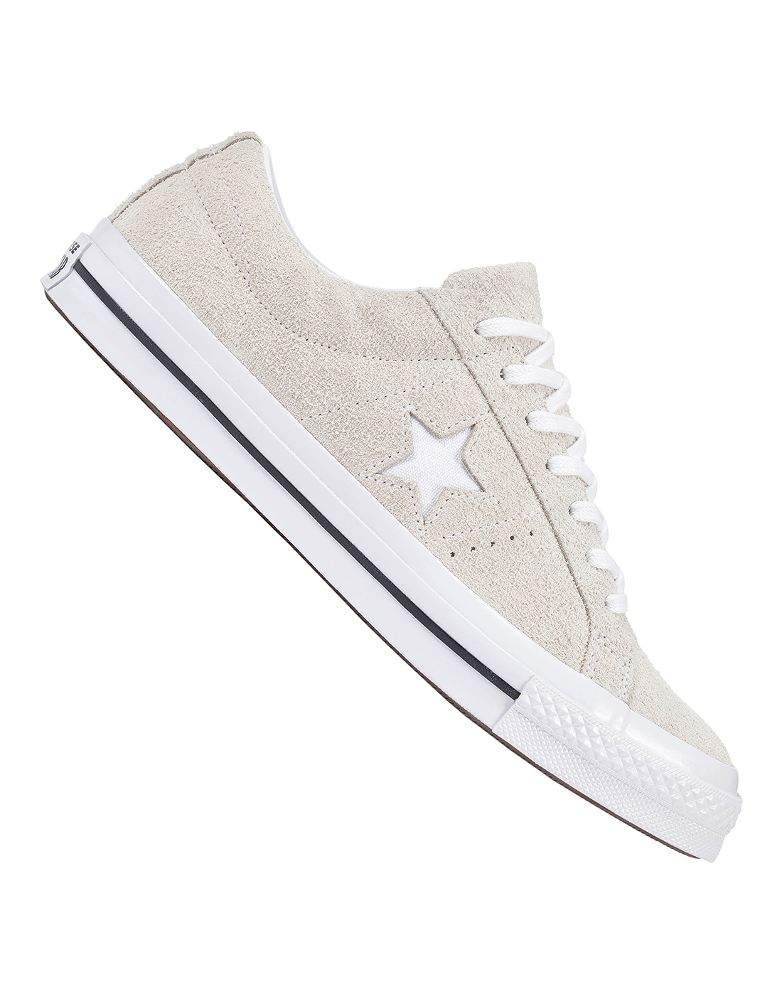 converse one star suede cream