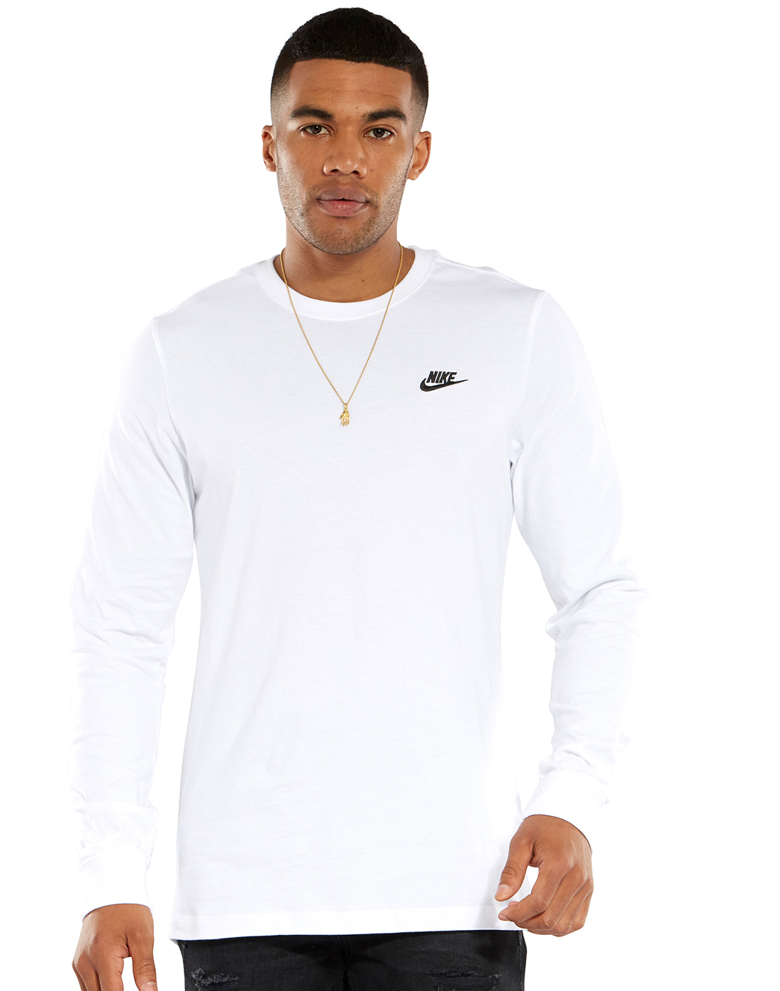 nike men's long sleeve cotton t shirts