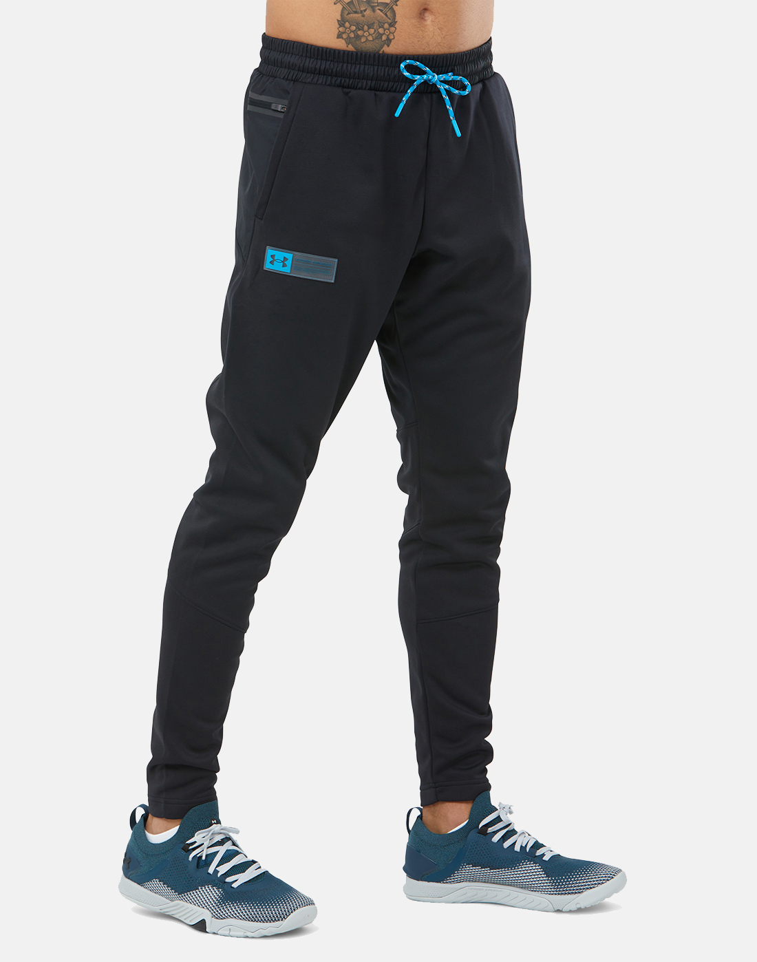 Under Armour Mens Armour Fleece Storm Pants - Black