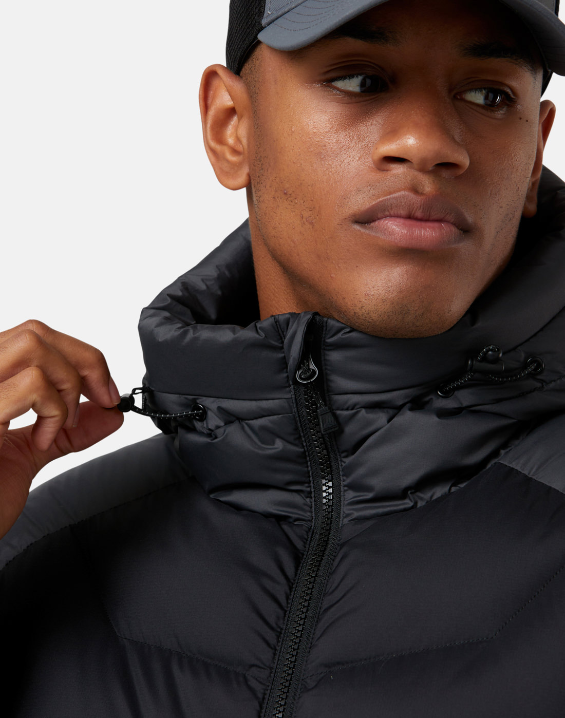 Monterrain Mens Explorer Down Puffer Jacket - Black | Life Style Sports IE