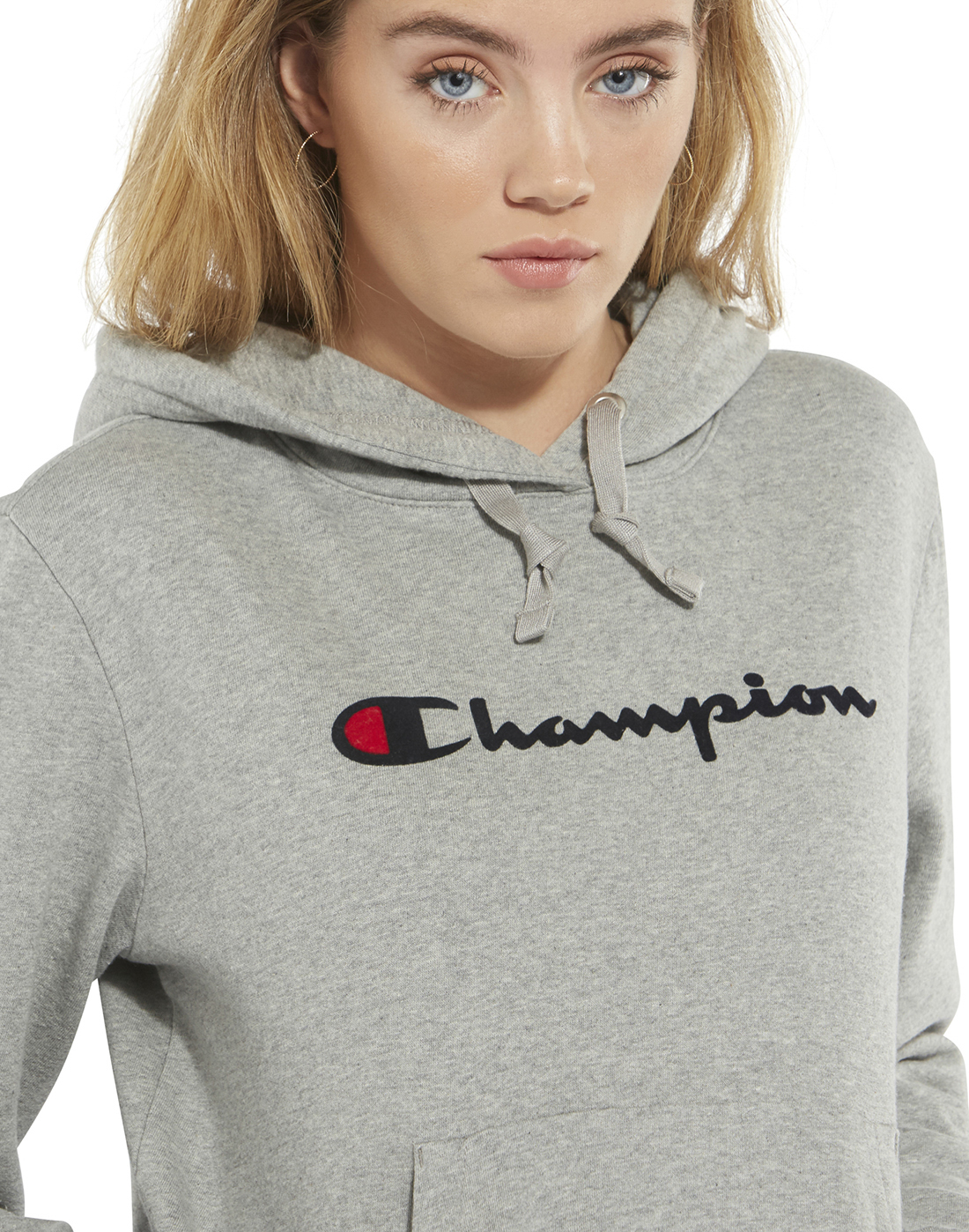 girls grey champion hoodie