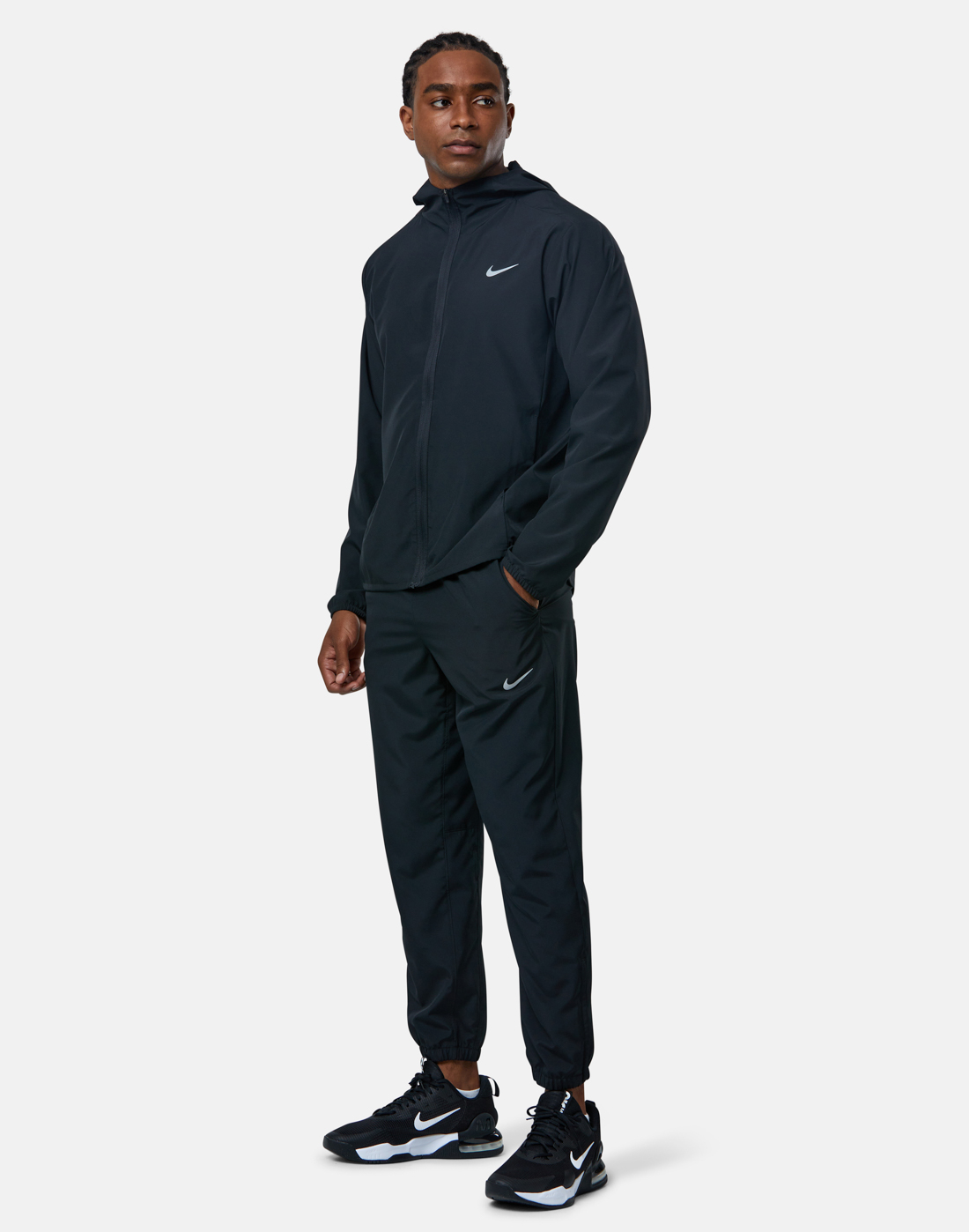 Nike Mens Form Train Woven Taper Pants - Black | Life Style Sports IE