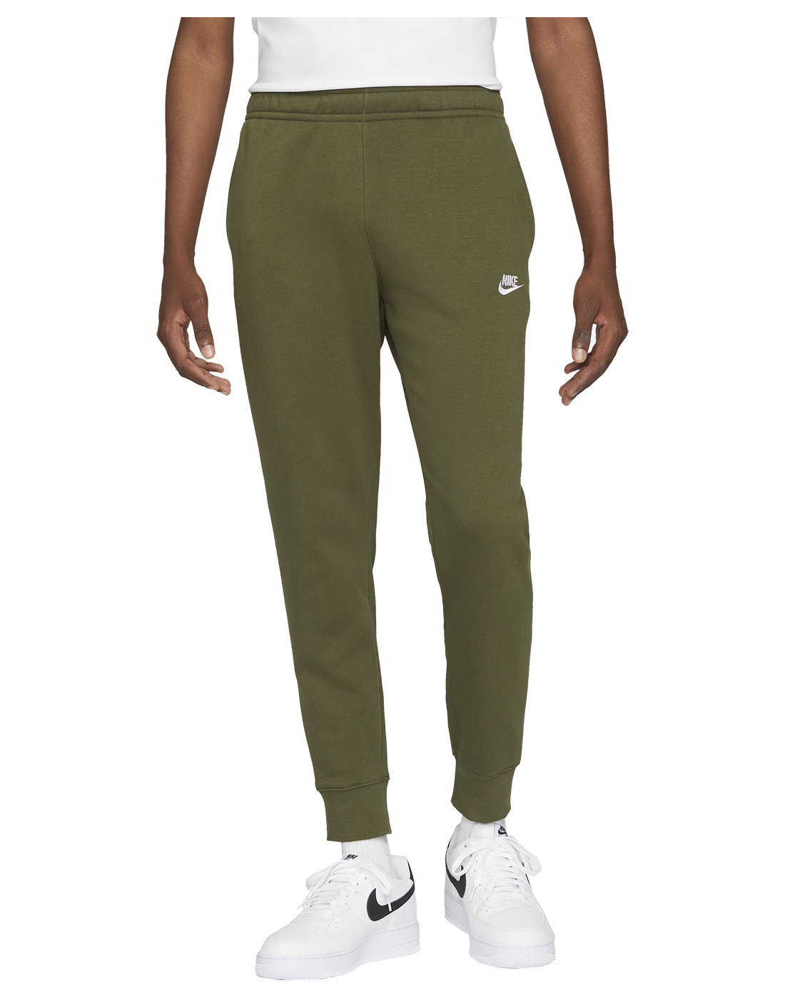 Nike Mens Club Fleece Joggers - Green | Life Style Sports IE