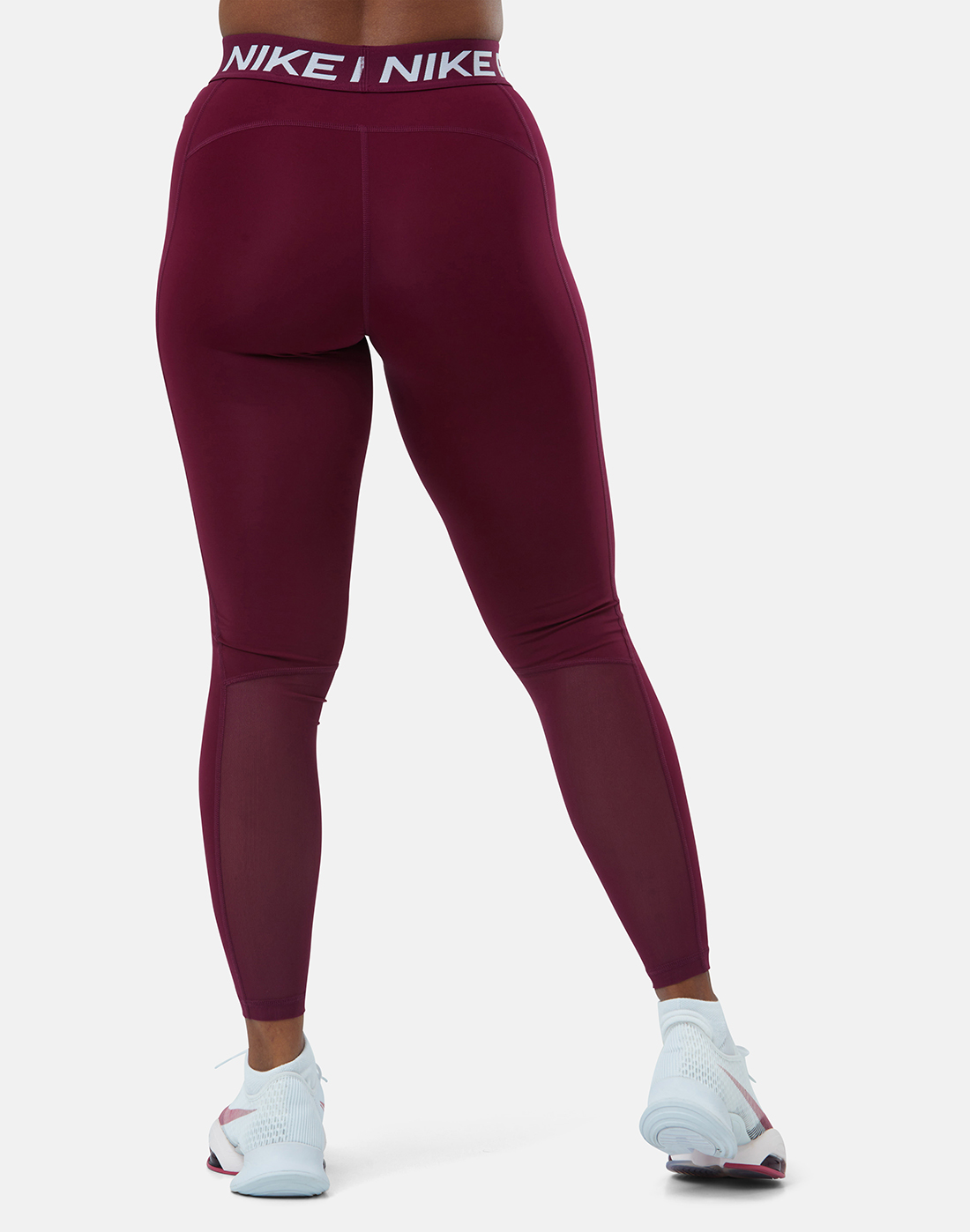 Nike One Tight Leggings In Burgundy-red | ModeSens