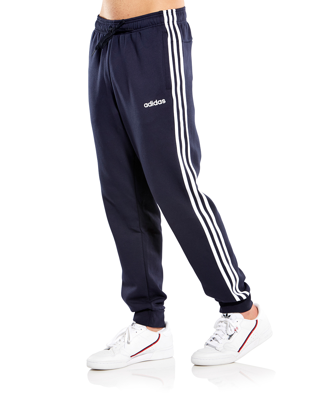 Men's Navy adidas 3-Stripe Track Pants 