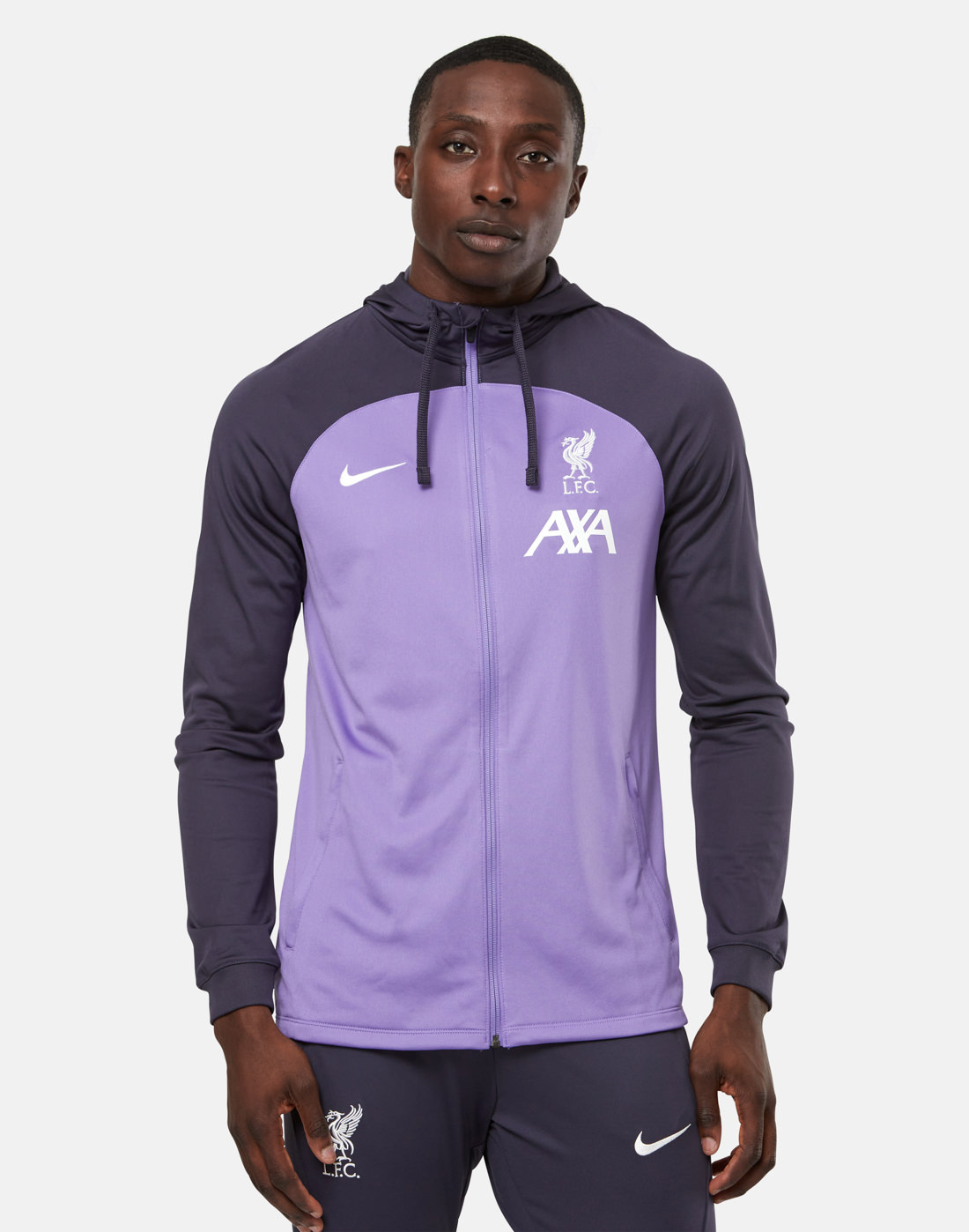 Nike Adults Liverpool Strike Track Jacket - Purple | Life Style Sports IE