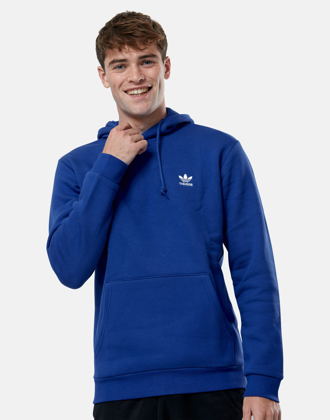 adidas Originals Mens Essentials Hoodie - Navy | Life Style Sports IE