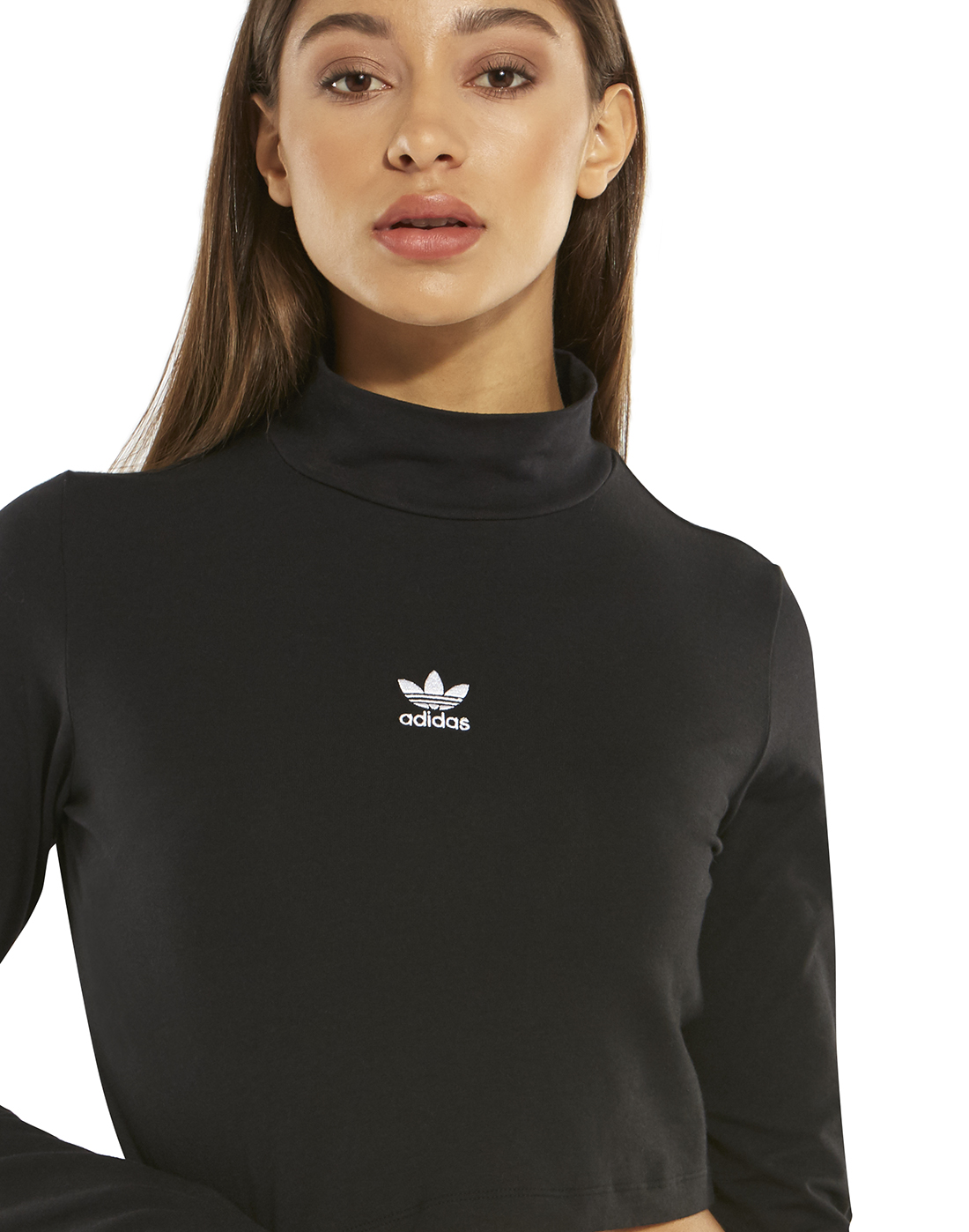 Buy > adidas women's long sleeve crop top > in stock